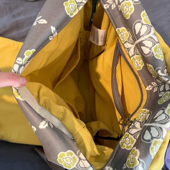 PETUNIA PICKEL BOTTOM DIAPER BAG & BACKPACK YELLOW - Picture 4 of 4